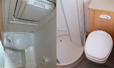 Nasszelle im Wohnmobil - Mit Toilette und Dusche an Board flexibel reisen