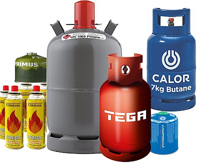 Wohnmobil-ABC-Zubehoer-verschiedene-Gas-Flaschen-und-Kartuschen
